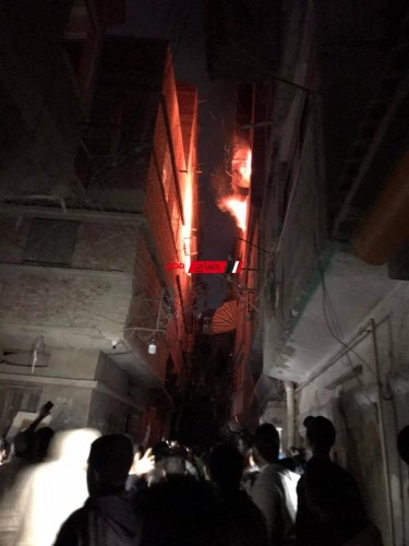 السيطرة على حريق نشب داخل منزل في قرية الشعراء بدمياط دون خسائر بشرية