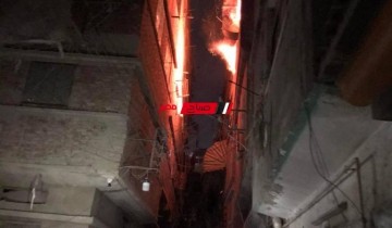 السيطرة على حريق نشب داخل منزل في قرية الشعراء بدمياط دون خسائر بشرية