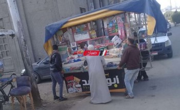 حملة مكبرة لإزالة الاشغالات في قرية  الخياطة بدمياط