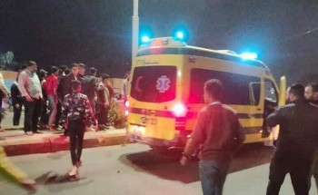 اصابه شخصين في حادث تصادم دراجة بخارية على طريق بورسعيد – دمياط