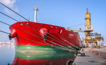 ميناء دمياط يستقبل 40 الف طن قمح روسي لصالح التموين عبر السفينة AZAYEZ