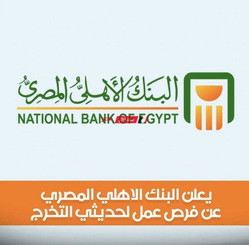 رابط التقديم على وظائف البنك الاهلي المصري لحديثي التخرج