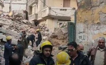 انقاذ محتجزين أسفل عقار القباري بمحافظة الإسكندرية