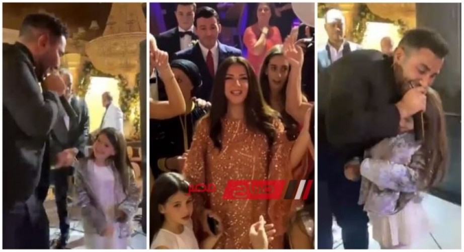 ابنة دنيا سمير غانم ترقص مع أحمد سعد في حفل زفاف