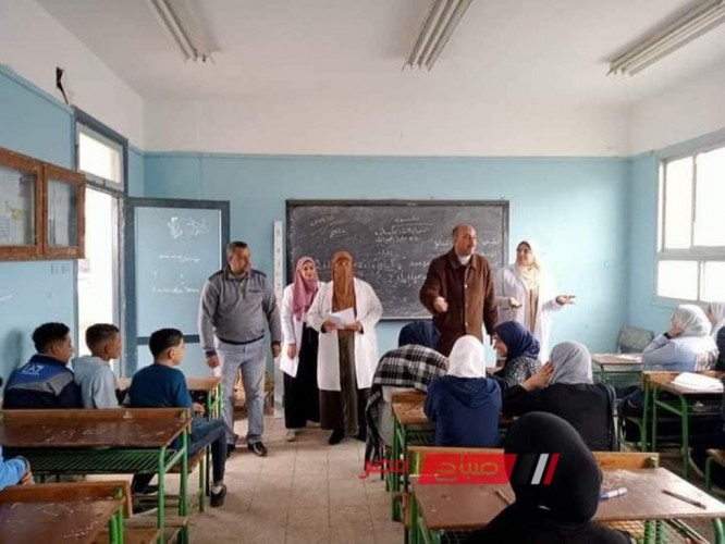 انتهاء حملة تجريع طلاب مدارس دمياط ضد البلهارسيا بنسبة ٩٨.١%