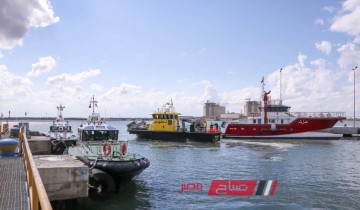 تصدير 9846 طن يوريا و 251 طن اسمنت عبر ميناء دمياط حلال 24 ساعة
