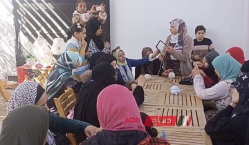 بعد ارتفاع الاسعار … قومي المرأة بدمياط ينفذ تدريب لصناعه فانوس رمضان من الخشب والخيوط