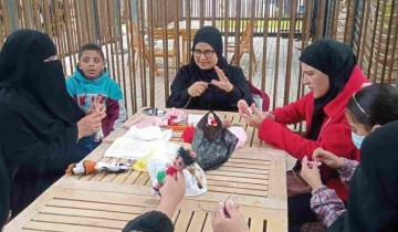 المجلس القومي للمرأة بدمياط ينظم ورشة عمل شخصيات رمضان بفن الايموجرامي