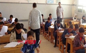 جدول امتحانات ستة ابتدائي محافظة الغربية الترم الثاني 2023