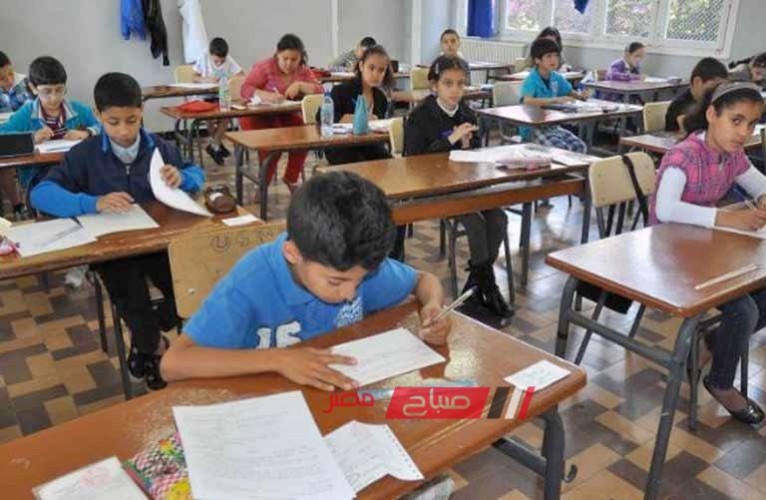 جدول امتحانات الصف الرابع الابتدائي محافظة البحر الأحمر الترم الثاني 2023
