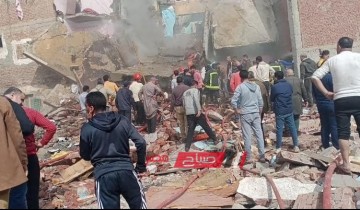 مصرع 6 أشخاص وإصابة 5 آخرين في عقار الورديان المنهار بمحافظة الإسكندرية