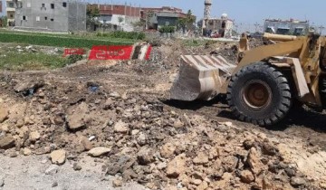 حملات إزالة تعديات مكبرة علي الأراضي الزراعية بأحياء الإسكندرية