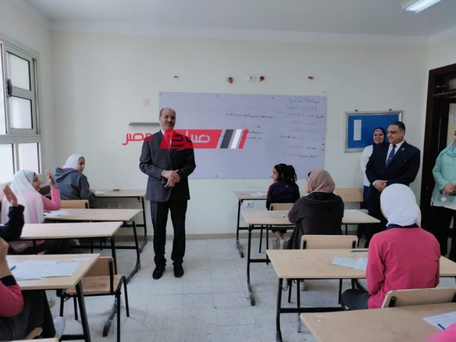 مدير تعليم الإسكندرية يتابع سير امتحانات الصف السادس الابتدائي الترم الثاني 2023