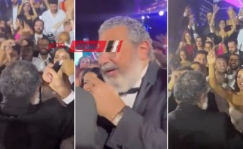 رقص ماجد الكدواني على”باظظ خالص” في حفل زفاف ابنه