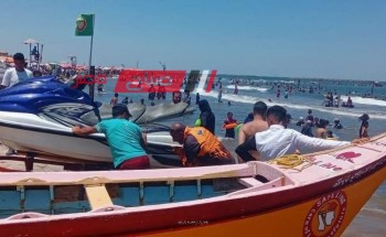 انقاذ 252 شخص من الغرق في رأس البر خلال اجازة عيد الاضحى المبارك