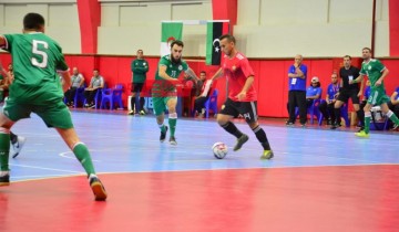 نتيجة مباراة الجزائر وليبيا كأس العرب لكرة الصالات
