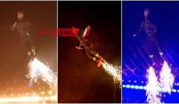 أحمد عصام يكشف كواليس طيران تامر حسني في حفل مهرجان العلمين: ارتفع 40 مترا في 3 ثواني