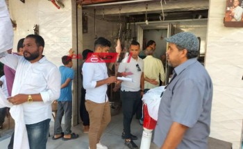 حملة مكبرة في كفر سعد بدمياط تتابع سير العمل بالمخابز ومحلات بيع المواد الغذائية