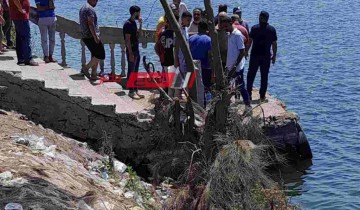 انتشال جثة شاب غرق في مياه نهر النيل بمدينة فارسكور بدمياط