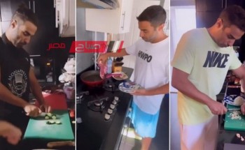 أحمد فهمي ينشر كواليس تدريباته على الطبخ من أجل “سفاح الجيزة”