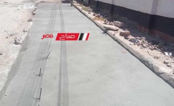 قرية سيف الدين بدمياط تستعد لاستقبال العام الدراسي الجديد بتطوير محيط المدارس