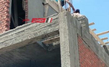 ايقاف أعمال بناء مخالف في حي العامرية بمحافظة الإسكندرية