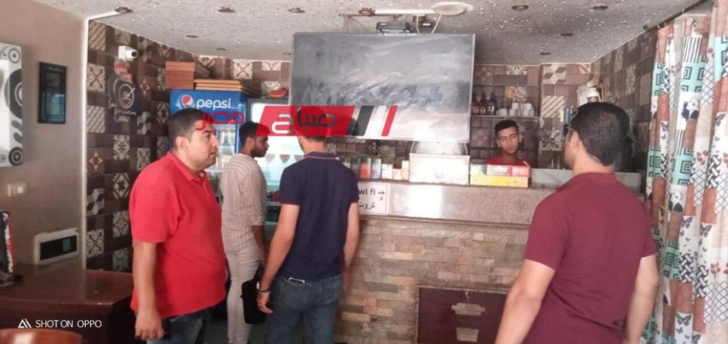 حملة تموينية تتفقد عدد من المحلات التجارية في كفر سعد بدمياط