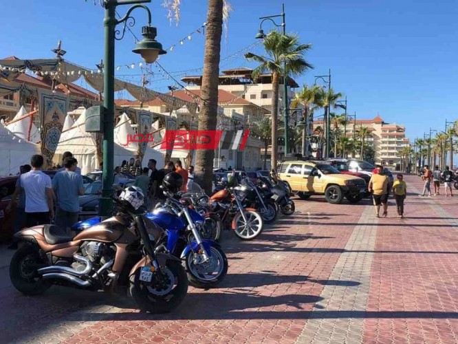رأس البر تستضيف فعاليات مهرجان الدراجات النارية والسيارات الرياضية