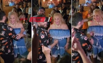 رقص نادية الجندي مع تامر حسني على أغنية “يا بنت الإيه”