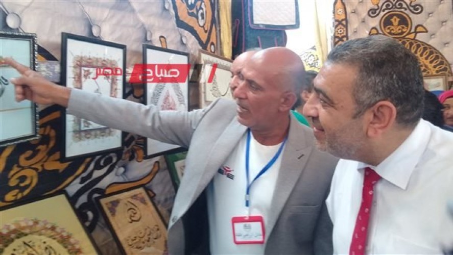 إفتتاح معرض الخط العربي بمشاركة 100 طالب بمحافظة دمياط