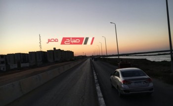 بالفيديو انتظام اعمال تطوير طريق شطا بمدخل محافظة دمياط