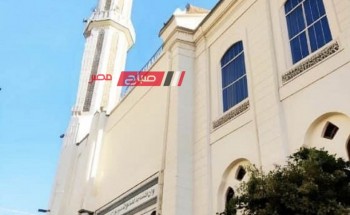 بالصور افتتاح مسجد الحرمين بقرية ميت أبو غالب بدمياط