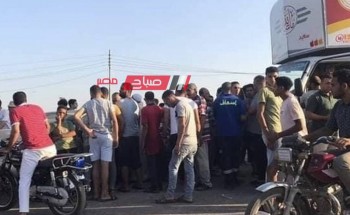 وفاة فتاه متأثره باصابتها في حادث سير على طريق فارسكور بدمياط