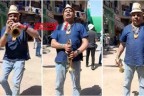 بالرقص والغناء.. عادل شكل يحتفل بتصوير فيلم “الإسكندراني”