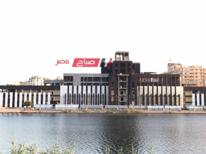 اخر تطورات اعمال انشاء ديوان عام محافظة دمياط .. مبنى اخضر ذكي “فيديو”