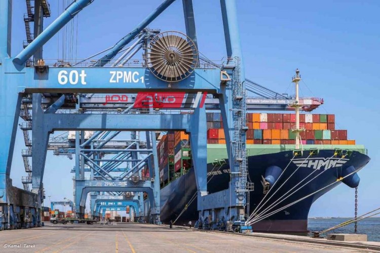 ميناء دمياط يستقبل 7352 طن من القمح لصالح القطاع الخاص