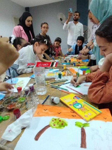مسابقات فنية للاحتفال بانتصارات أكتوبر بمركز شباب الحوراني بدمياط