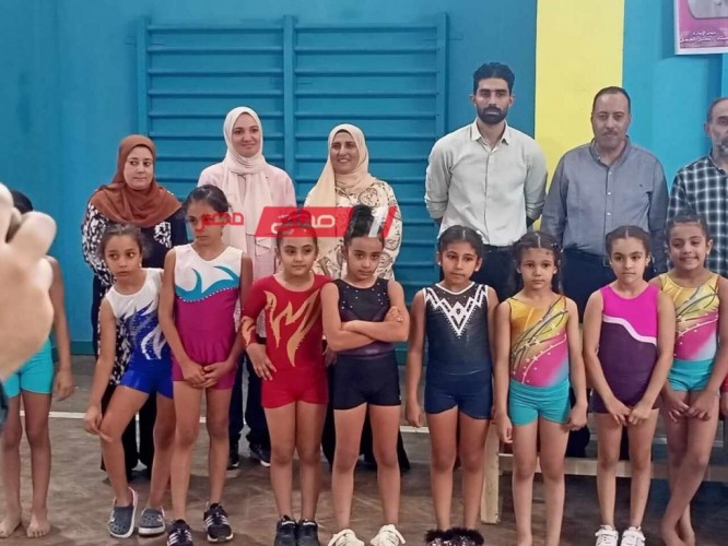ننشر أسماء الفائزين ببطولة محافظة دمياط في الجمباز بنات