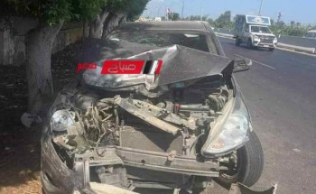 نجاة عضو مجلس النواب عن محافظة دمياط من حادث سير على طريق كفر سعد