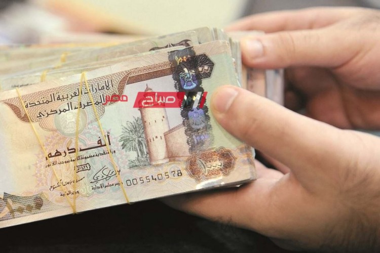 قائمة أسعار الدرهم الإماراتي للتعاملات الصباحية اليوم الإثنين 20-11-2023 بالتداول على الجنيه المصري