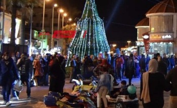 اقبال كبير على مدينة رأس البر احتفالًا بالعام الميلادي الجديد 2024 .. رغم انخفاض درجات الحرارة