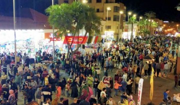 اقبال متزايد على مدينة رأس البر للاحتفال برأس السنه 2024