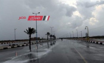 تساقط أمطار خفيفة علي الإسكندرية وانخفاض في درجات الحرارة