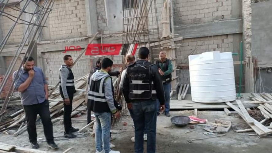 حملات مكبرة لإزالة البناء المخالف بحي المنتزه في الإسكندرية