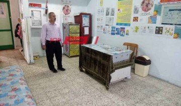 رئيس محلية فارسكور بدمياط يتفقد تجهيزات اللجان الانتخابية