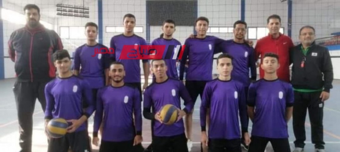 منتخب منطقة دمياط الأزهرية يتأهل للتصفيات النهائية للكرة الطائرة