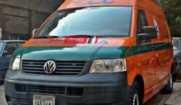 وفاة شاب واصابة 2 اخرين في حادث سير على طريق الزرقا بدمياط