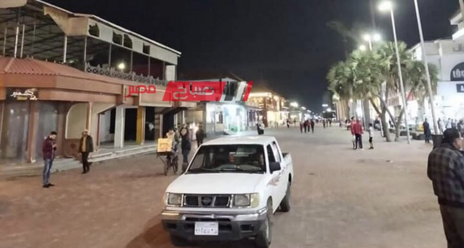 اقبال ضعيف على مدينة رأس البر مع انخفاض درجات الحرارة