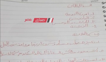حل امتحان الدراسات الاجتماعية للشهادة الاعدادية محافظة القاهرة الترم الاول 2024