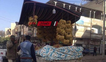 شن حملة اشغالات مكبرة لازالة التعديات من شوارع كفر سعد بدمياط